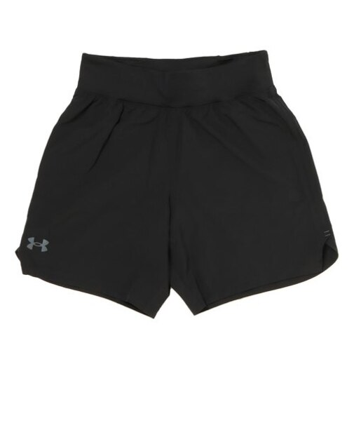 1361487　M UA SPEEDPOCKET 7'' SHORTS　001BLK/BLK/RLT　622978-0001