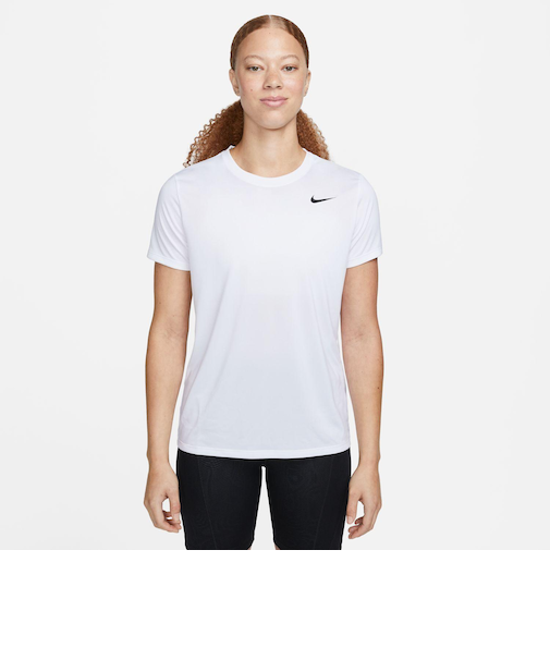 DX0688　W RLGD SS TEE　100WHITE/BLACK　675422-0003