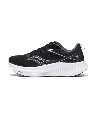 S10924-103 WMNS RIDE 17 BLACK/WHITE 673836-0001