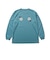 123-050005　GLOW DRYTECH L/S TEE　BLUE　676125-0001