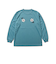 123-050005　GLOW DRYTECH L/S TEE　BLUE　676125-0001