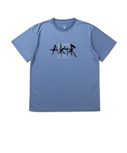 223-002005　AEROSTEAM LOGO SPORTS TEE　BLUE　676135-0001
