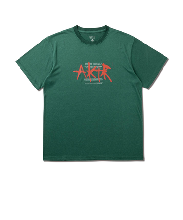 223-002005　AEROSTEAM LOGO SPORTS TEE　GREEN　676135-0002
