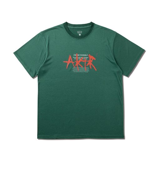 223-002005　AEROSTEAM LOGO SPORTS TEE　GREEN　676135-0002