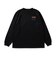 223-005005　AEROSTEAMPHOTO L/S DRYTECH TEE　BLACK　676137-0001