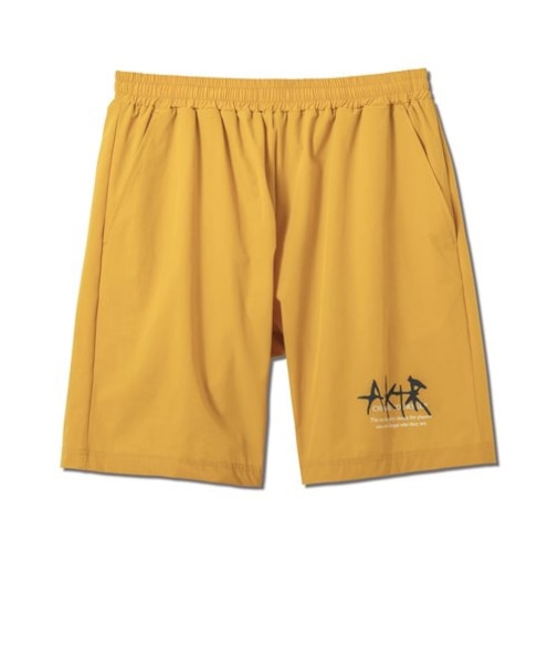 223-006002　AEROSTEAM LOGO 8.5-INCH SHORTS　YELLOW　676138-0002