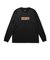 223-013005　SPLASH BOX LOGO L/S SPORTS TEE　BLACK　676145-0001