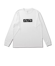223-013005　SPLASH BOX LOGO L/S SPORTS TEE　WHITE　676145-0002