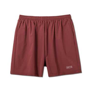 223-014002　SHORT WIDE PANTS　BURGUNDY　676146-0001