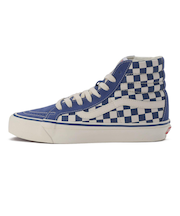 VN000CTBMBL　SK8-HI REISSUE 38　CHECK M.BLUE　673607-0001
