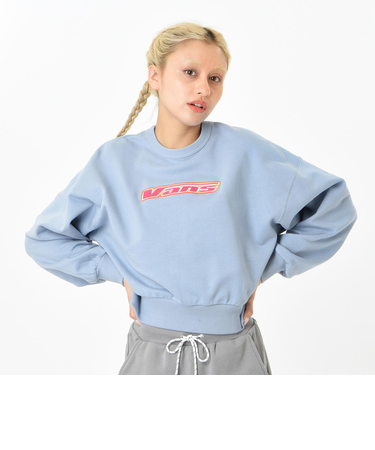 124R3040100　W Snow Logo Embroidery C SWT　BLUE　673587-0002