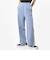 124R3140900　W Checker PANTS　BLUE　673590-0003