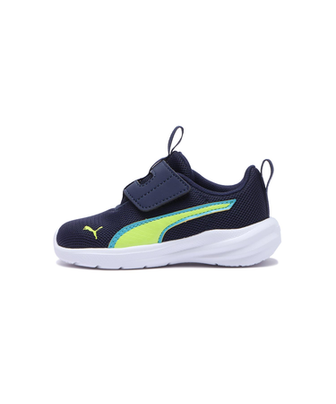 397539　12-16 RICKIE RUNNER NU INF　*01NAVY/LIME.P　674070-0001