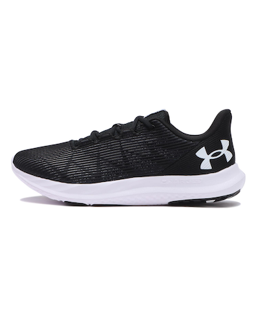 3026999 M UA CHARGED SPEED SWIFT 001BLK/WHT/WHT 676698-0001