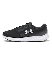 3027004 M UA CHARGED ROGUE 4 EX WIDE 001BLK/WHT/WHT 676700-0001