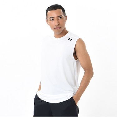 M1375345　M UA LONGSHOT SL T-SHIRTS　100WHT　657879-0002