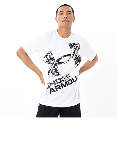 1384796　M TECH BIG LOGO SS SEASONAL　100WHT　676765-0003