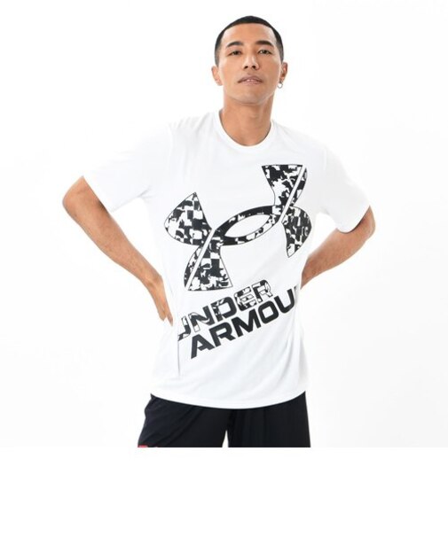 1384796　M TECH BIG LOGO SS SEASONAL　100WHT　676765-0003
