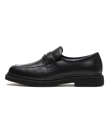 HB30083　AL SU LOAFER　BLACK　666419-0001