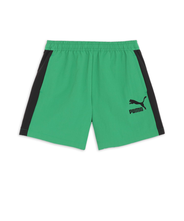 625683　M T7 WVN SHORTS　86ARCHIVE GREEN　676601-0003