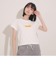 124R3010600　W POP LOGO TEE　OFF　673597-0001