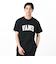 124R1011100　M COLLEGE LOGO SSTEE　BLACK　673704-0002