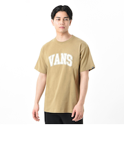 124R1011100　M COLLEGE LOGO SSTEE　TAN　673704-0004