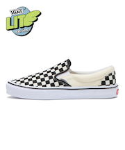 V98 LITE　SLIP ON LITE　BLK/WHT CHK　672836-0003