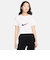 FQ6612　W HERITAGE SS CROP　100WHITE　680151-0001