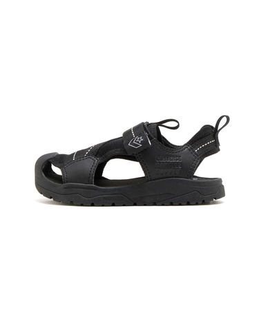 37303011　16-24 KID'S MSD CP SANDAL　BLACK　675206-0001