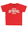 124R5010300　K COLLEGE LOGO BOYS SS TEE　RED　673711-0002