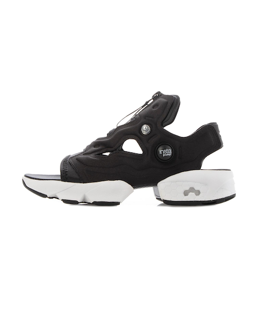 100202019　INSTAPUMP FURY SANDAL ZIP　CBLACK/ FTWWHT　675930-0001
