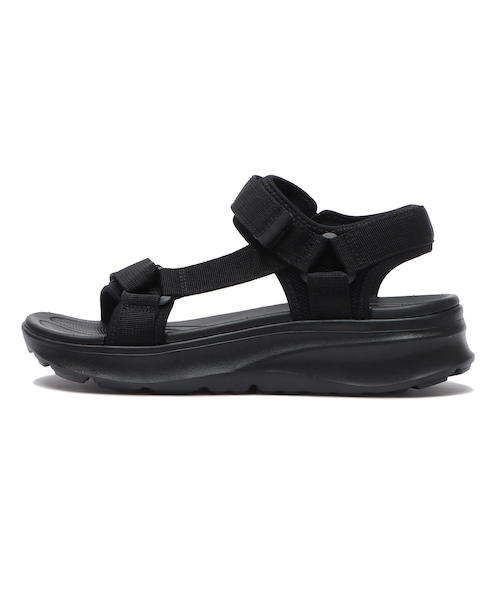 アリサンダー S0027 DRY STRAP SANDAL BLACK/BLACK 673869-0001｜エービーシー