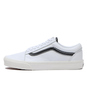 VN0007NTYB2　OLD SKOOL　LEATHER WHT/BLK　674360-0001