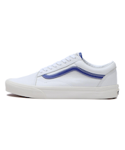 VN0007NTZ5D OLD SKOOL LEATHER WHT/BLU 674361-0001