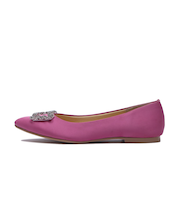 JE-MS101　FLAT BIJOU PUMPS　ST/PINK　681342-0003