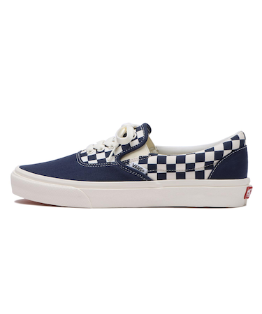 V98CF ERAP　SLIP ON ERAP　NVY/WHT CHK　661274-0007