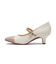 JE-MS54　BICOLOR PUMPS5　IVORY　681345-0002