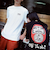 VN000NUUBLK　DARUMA TEE ABC　BLACK　678116-0001