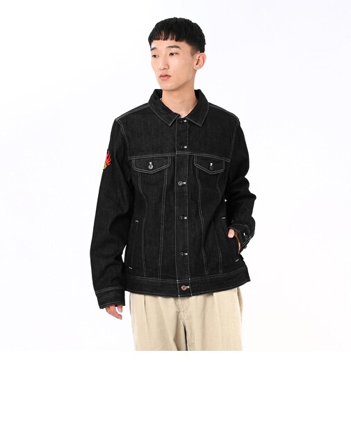 VN0007RVBLK　M HFC JEAN JACKET　BLACK　629819-0001