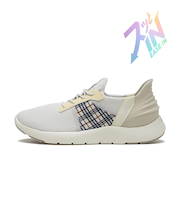 311077　SOFTRIDE REMI EASE IN CHECKER　01VAPOR GRAY　682393-0001