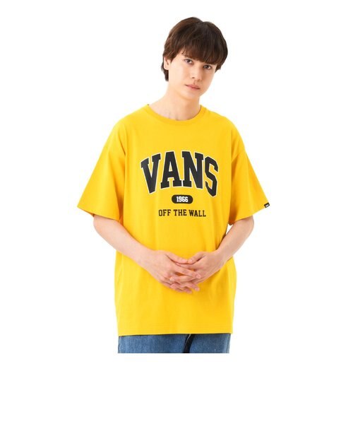 VANS イエロー ロングスリーブTシャツ　両袖ロゴ付 楽天市場】ロングスリーブTシャツ リブ付き メンズ ユニセックス