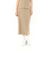 629017　W CLASSICS RIBBED MIDI SKIRT　67OAK BRANCH　683998-0002