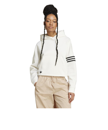 IX9867　W NEUCL HOODIE　CLOUDW/BLACK　682652-0001