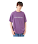 124K1011700　M EMB LETTERED SS TEE　GRAPE　682620-0003