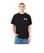 124K1012800　M Checket Flags TEE　BLACK　682622-0002