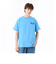 124K1012800　M Checket Flags TEE　BLUE　682622-0003
