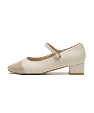 W5048　MARY JANE 3.5　LT.BEIGE　681380-0002