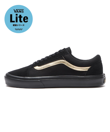 V36 LITE　OLD SKOOL LITE　BLACK/BLK/GOLD　672835-0003