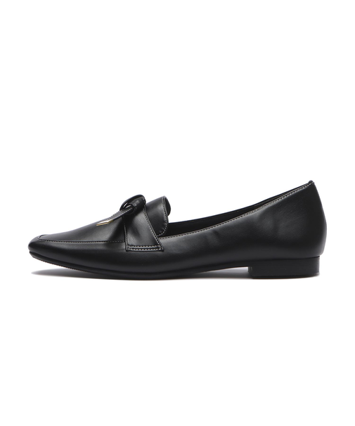 JE-2127　RIBBON LOAFERS　BLACK　685616-0001